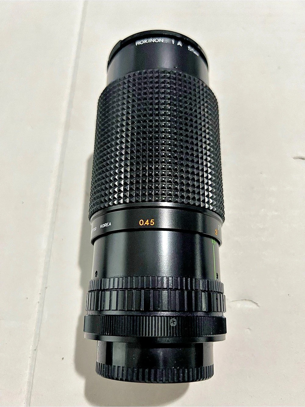 Rokinon Auto Zoom Macro (around 80-200mm f/4.5)